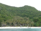 headquarters beach from boat.JPG (176 KB)